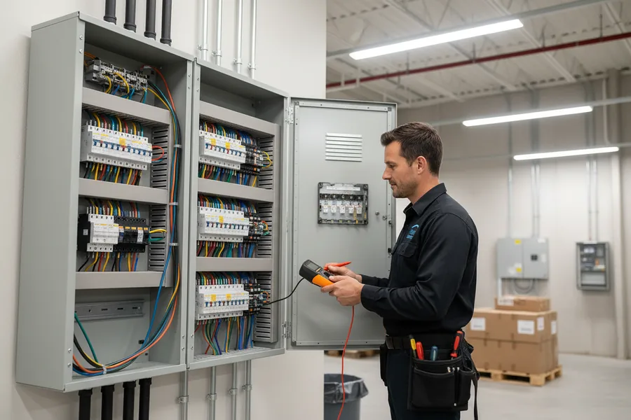 Haven Electrical electrician carrying out electrical fault finding in Cork